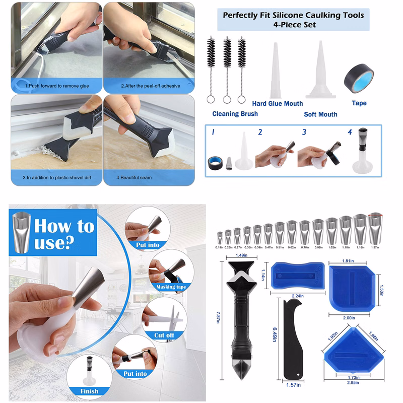 Silicone Caulking Tools Kit