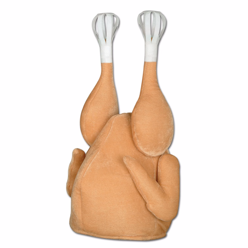 Plush Holiday Turkey Hat