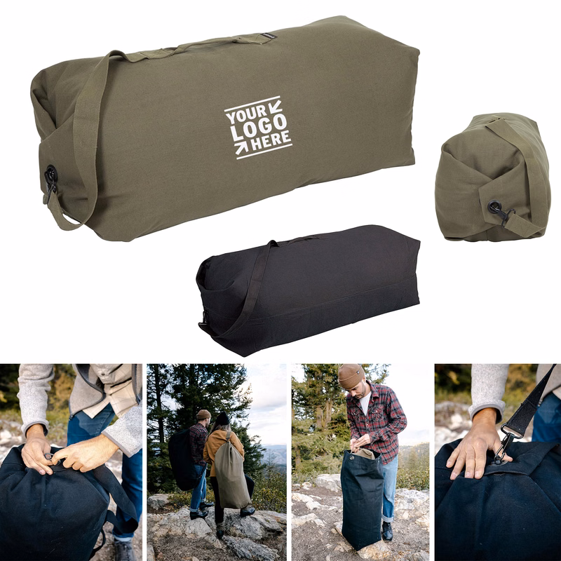 Stansport Deluxe Duffel Bag With Shoulder Strap