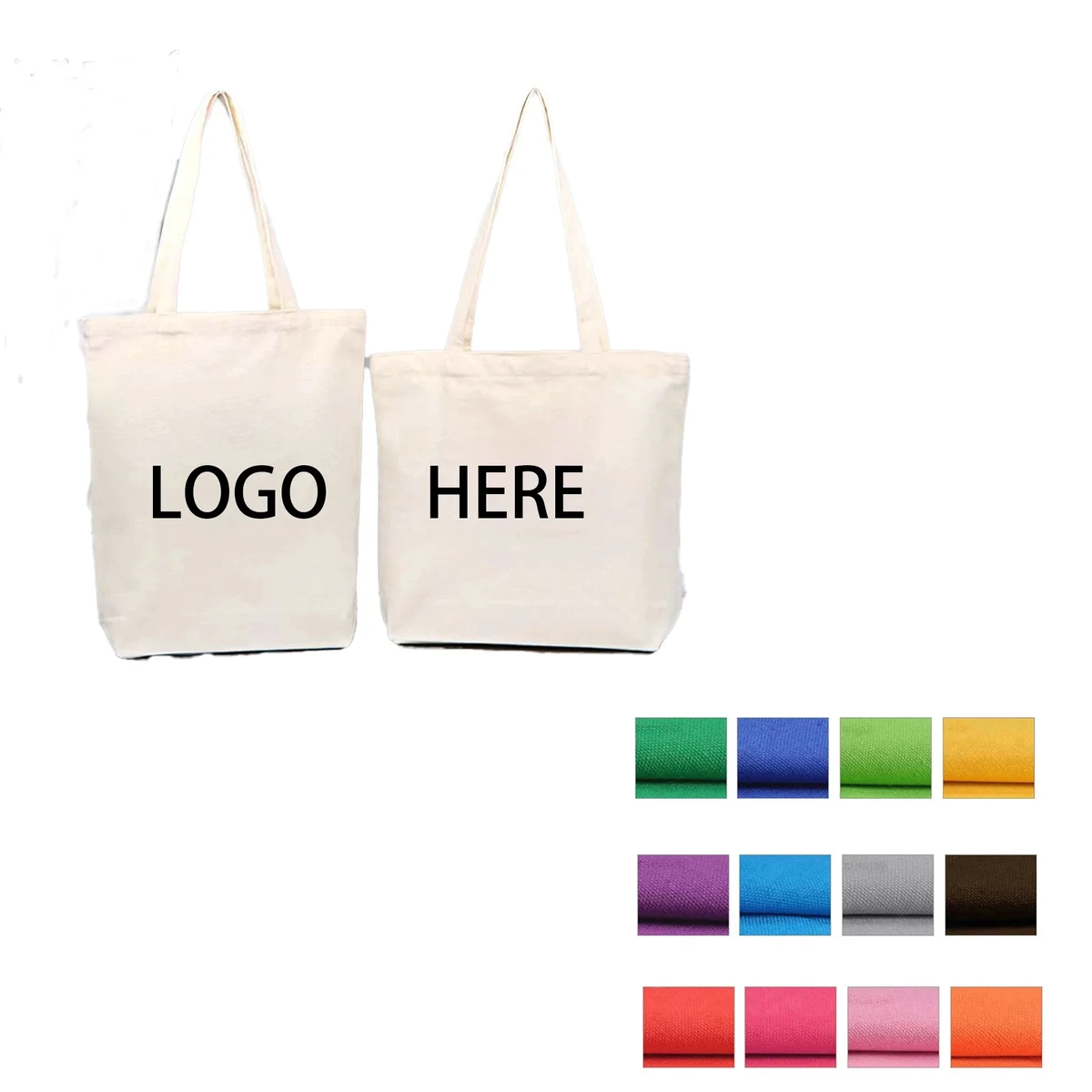 Environmentally Friendly Hand-Made Canvas Bag, custom tote bag with logo imprint 1