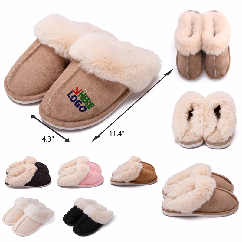 Soft Home Warm Plush Slippers