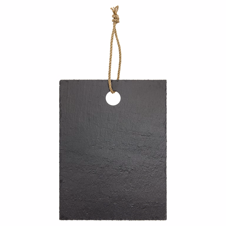 8 3/4" x 11 1/2" Rectangle Slate Cutting Board with Hanger String