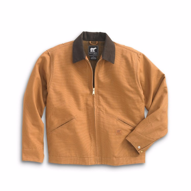 White Bear® Blanket Lined Duck Jacket