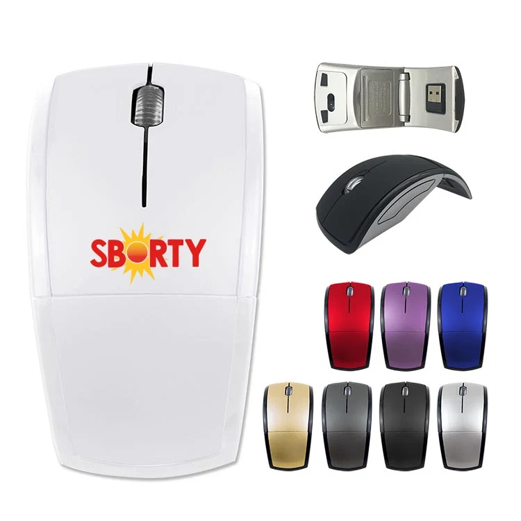 Foldable 2.4 GHZ Wireless Optical Mouse/Mice 1