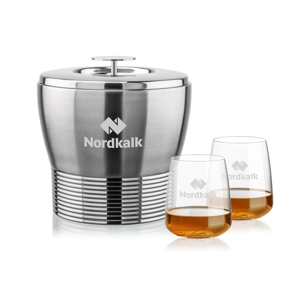 Genoa Ice Bucket & Dunhill On-the-Rocks Set 1