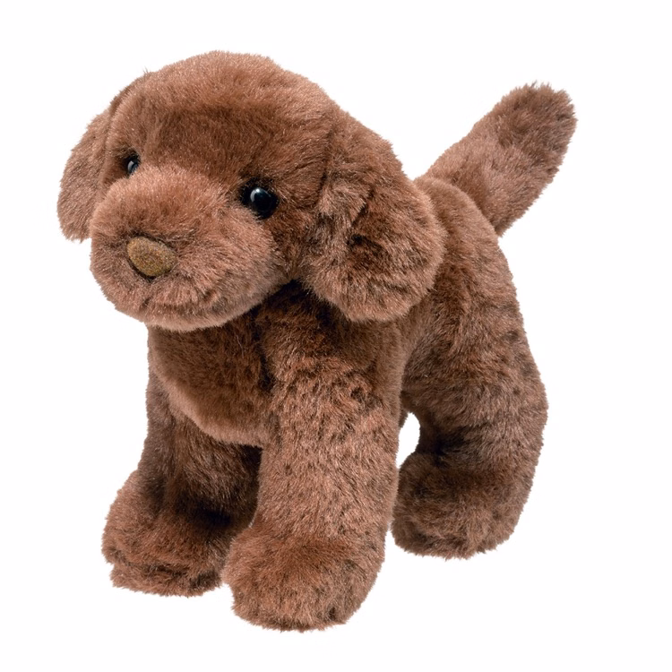 Sylvia Chocolate Lab Stuffed Animal
