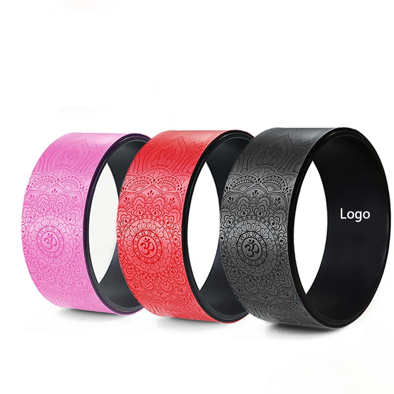 Stretching Back Yoga Wheel Roller 1