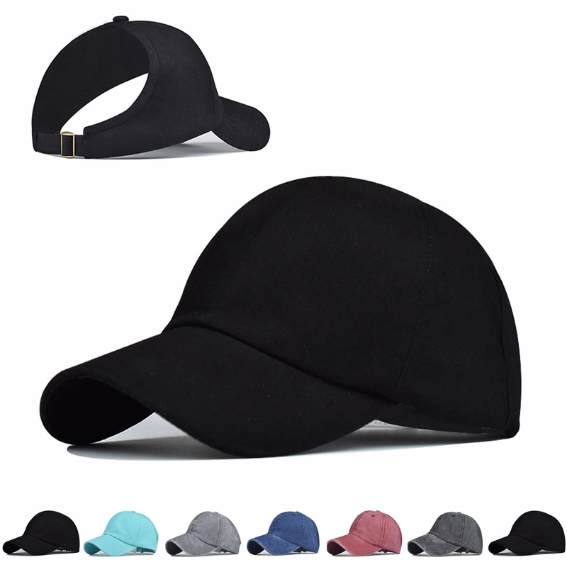 Vintage Ponytail Baseball Hats