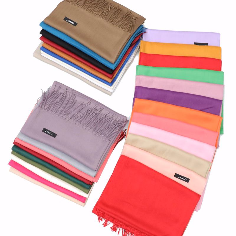 Cashmere Scarf With Fringe