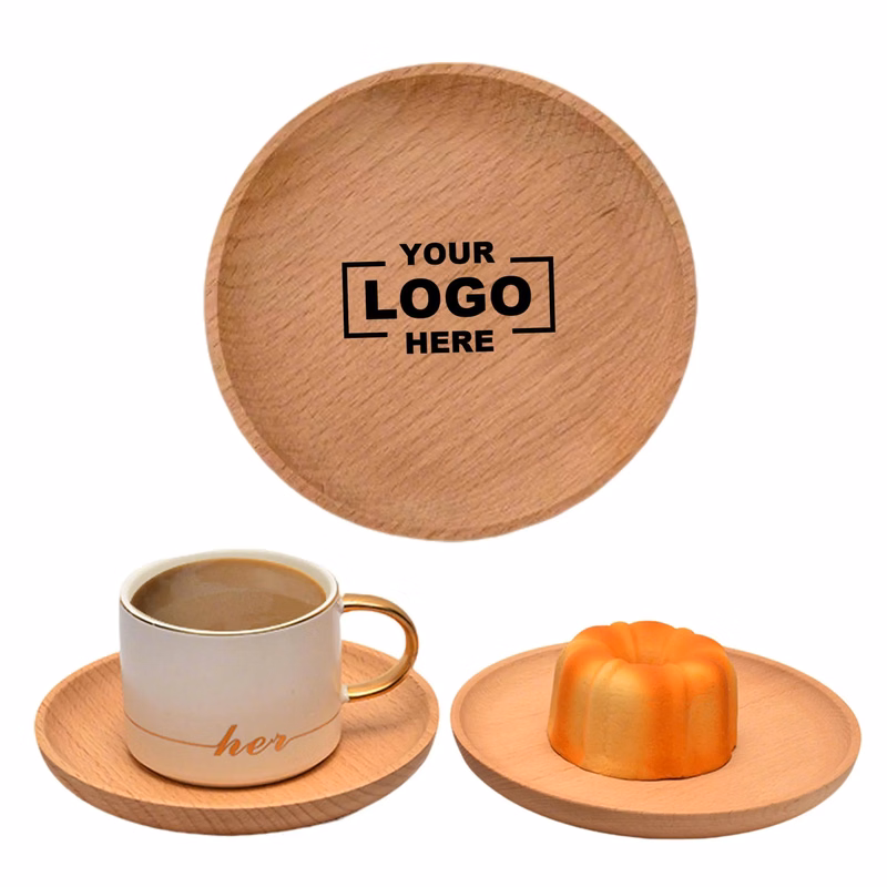 Wooden Round Dim Sum Dish