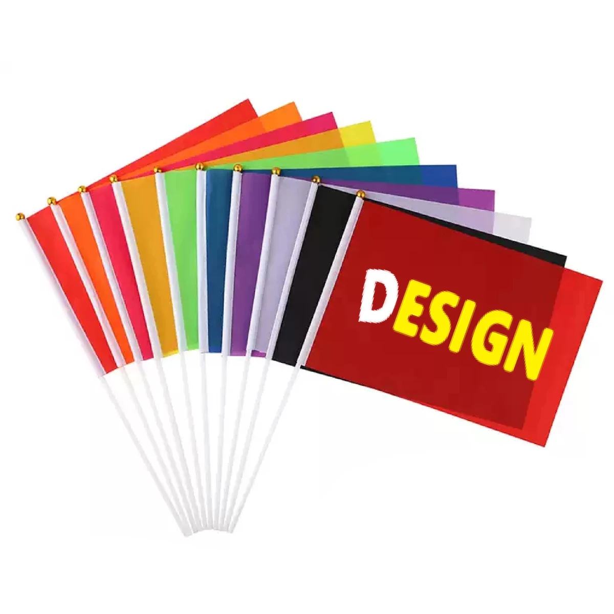 Handheld Flag Banner MOQ 50PCS 1
