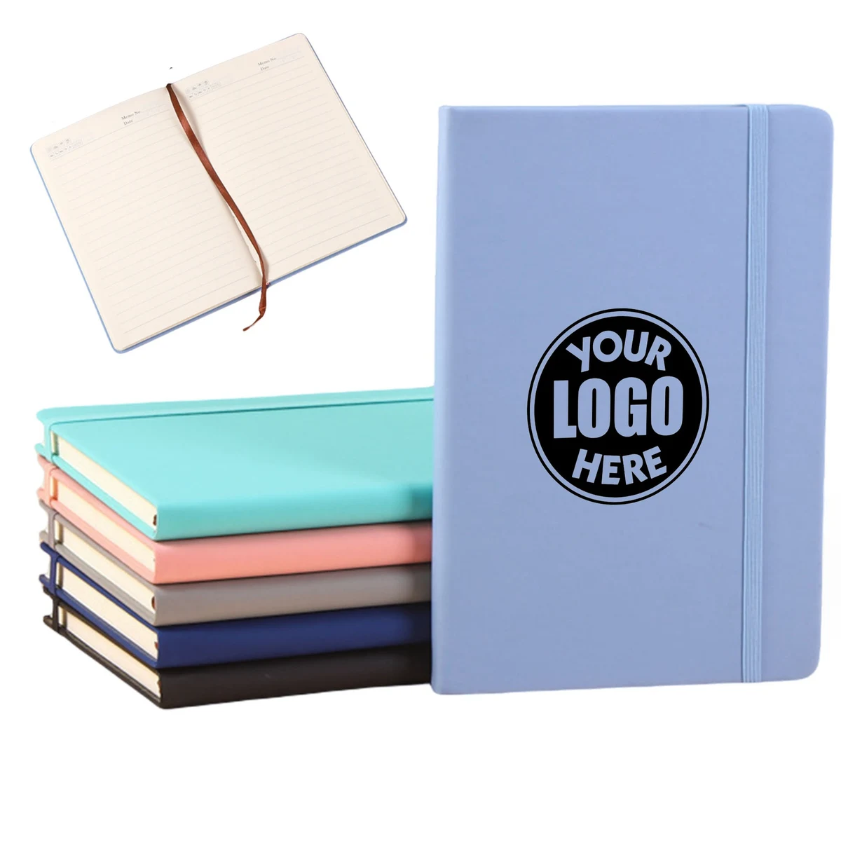 A5 PU Leather-bound Hardcover Notebook 1