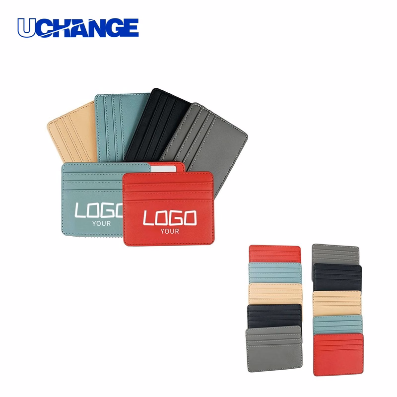 Slim PU Leather Multi-Card Wallet