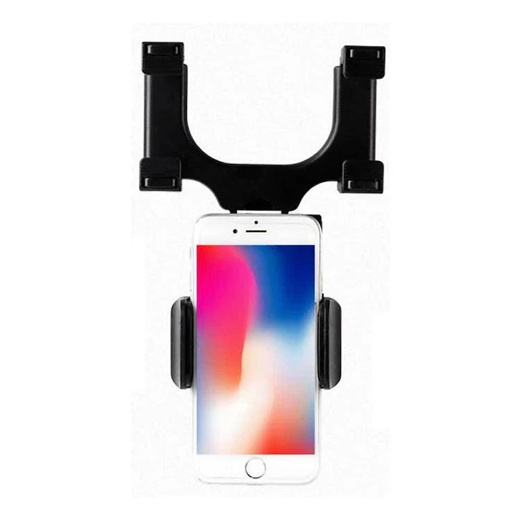 Rear View Mirror Phone Mounts - Black 15 Count 1