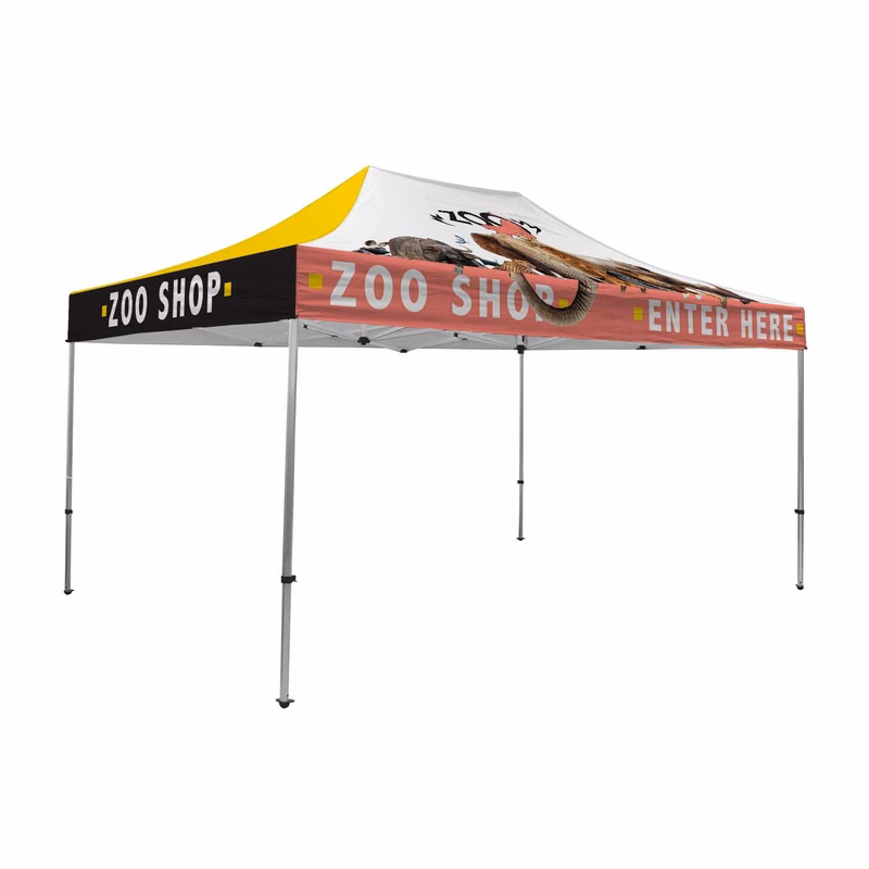 15' Premium Tent UV-Printed Kit