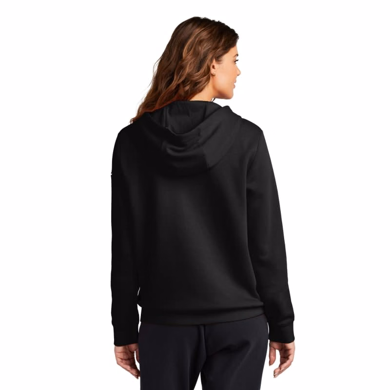 Nike Ladies Club Fleece Sleeve Swoosh Full-Zip Hoodie