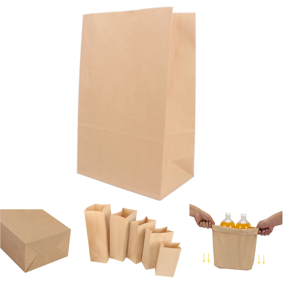 Kraft Paper Food Pouch 1