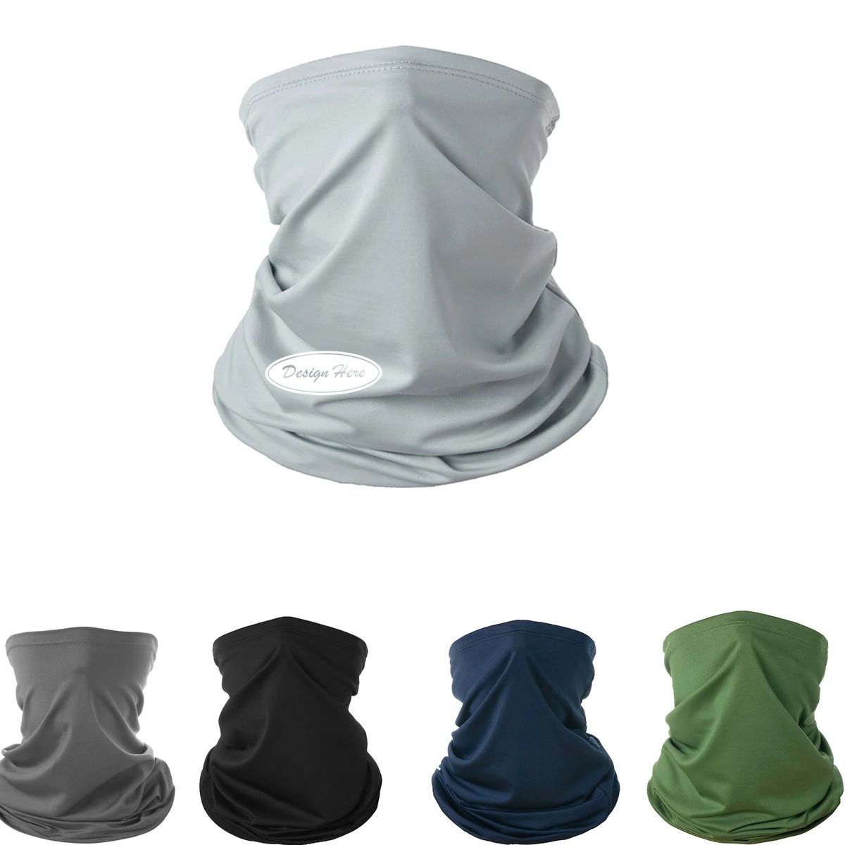 UV Protection Cooling Neck Gaiter and Face Cover Scarf 1
