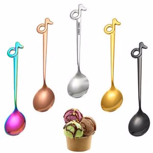 6.57 Inch Music Note Coffee Spoon