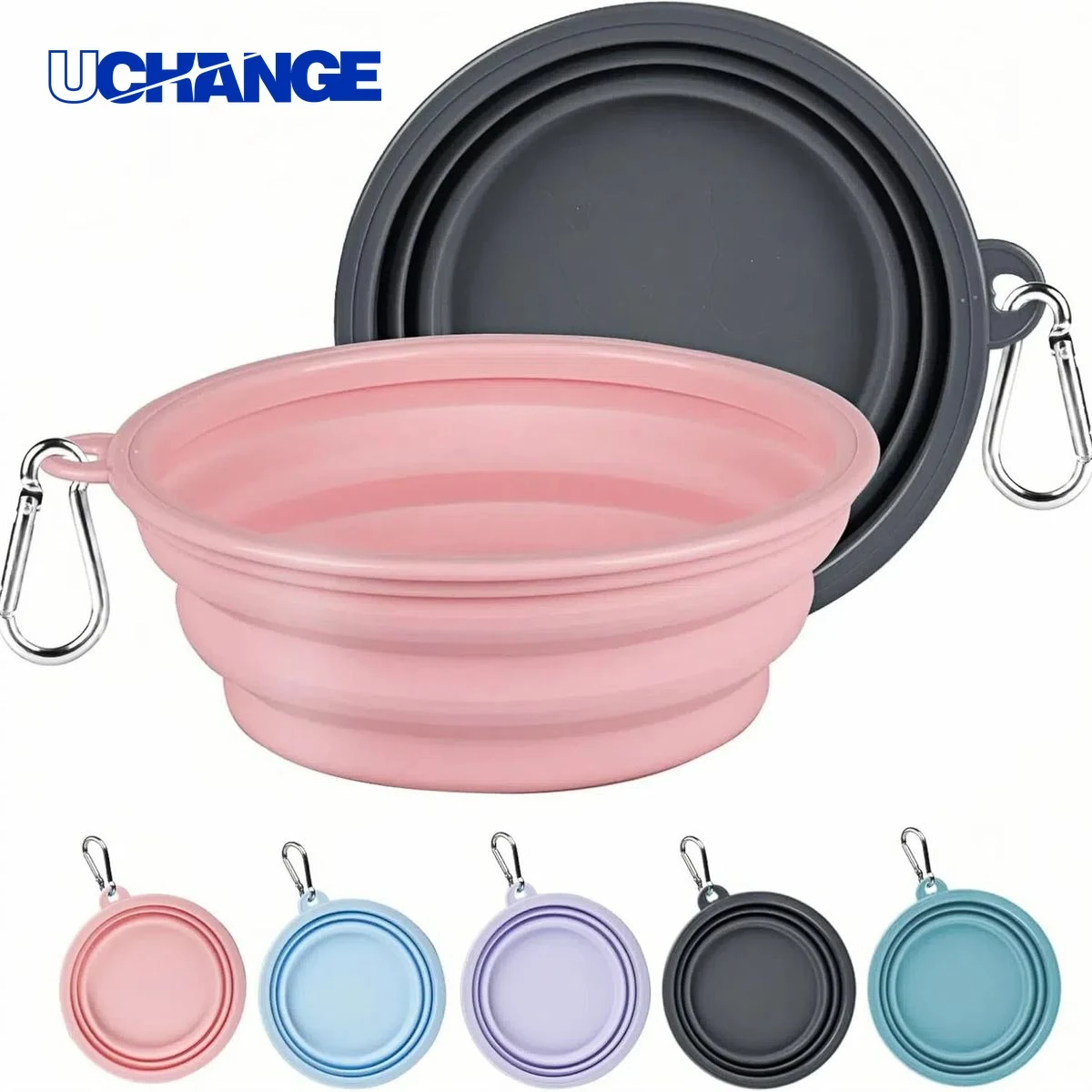 22oz Outdoor Folding Pet Bowl Dish 1