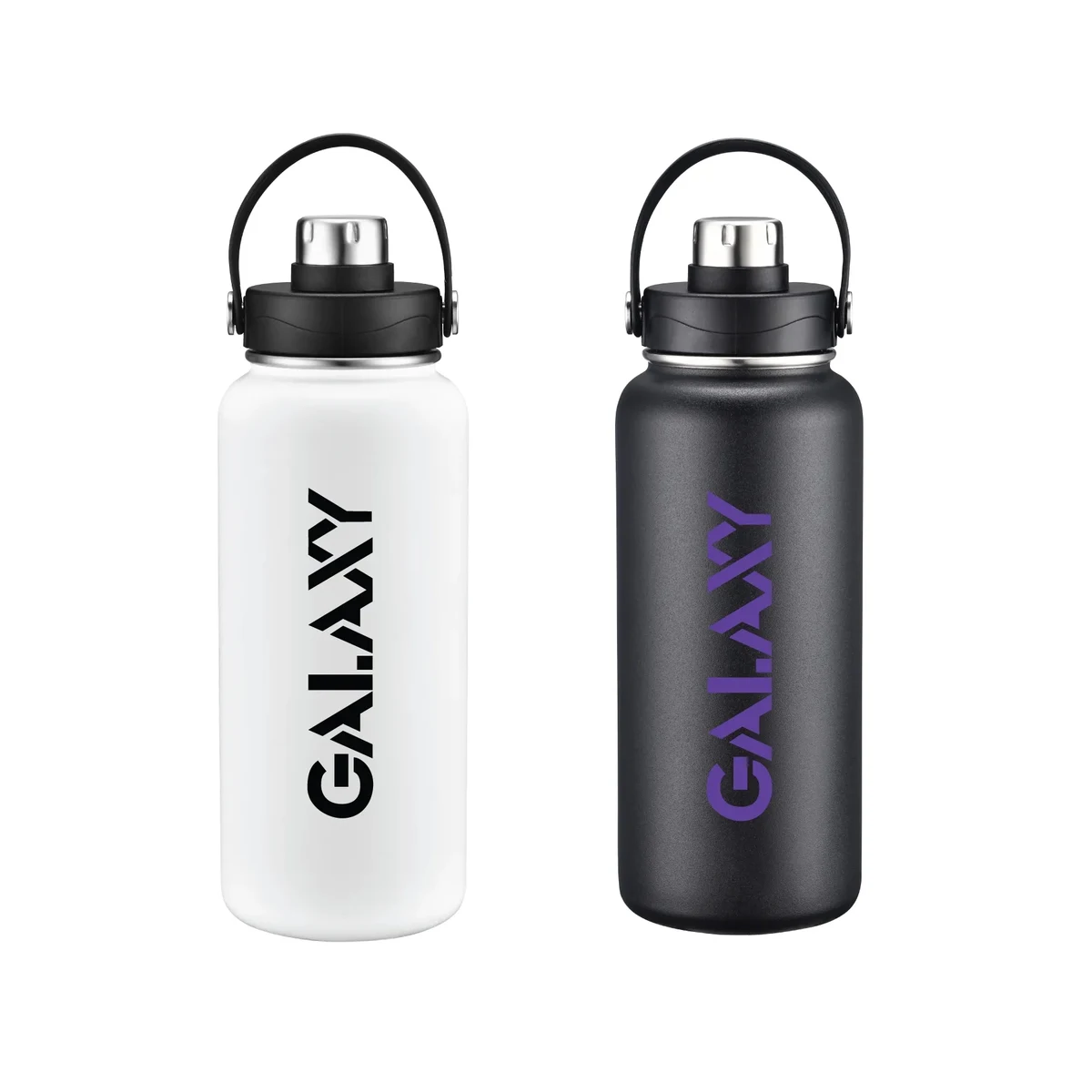 34oz Vacuum Water Bottle, custom water bottle with logo imprint 1