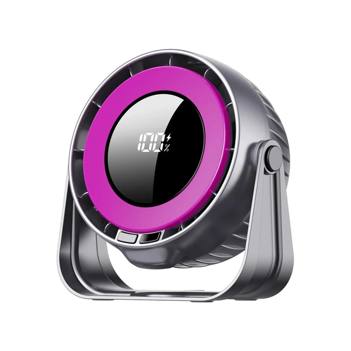 4000 mAh Rechargeable 100 Gears Table Fan with LED Display 1