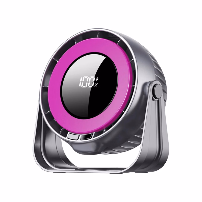 4000 mAh Rechargeable 100 Gears Table Fan with LED Display