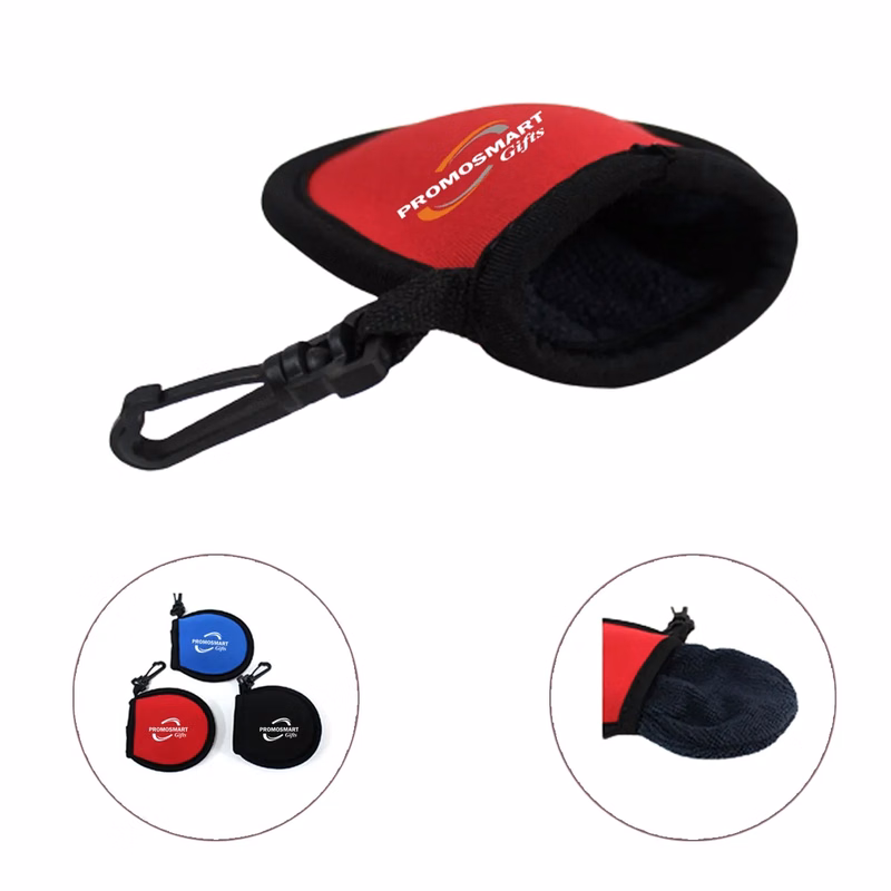 Colorful Golf Ball Pouch With Hook