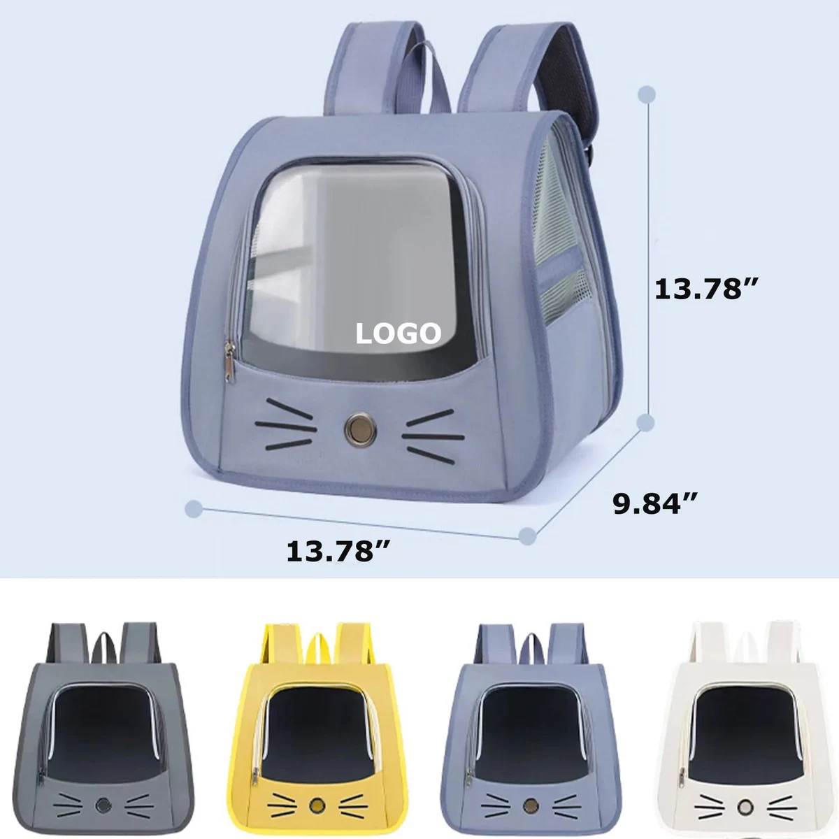 Lightweight Breathable Pet Travel Backpack 1