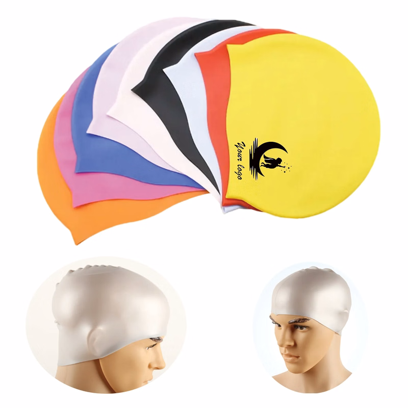 Elastic Silicone Professional Swim Cap