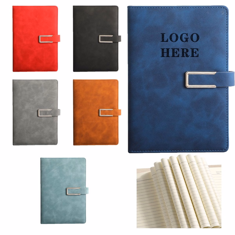 Premium Dowling Paper U-Shape Magnetic Buckle Office Notebook