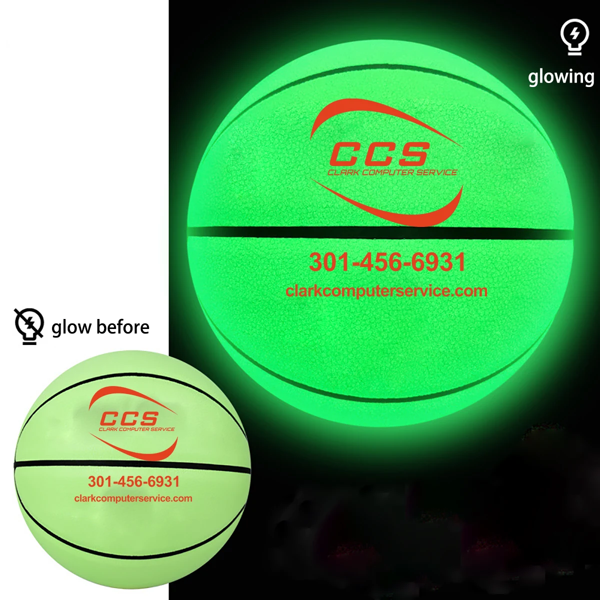 Glowing Basketball 1