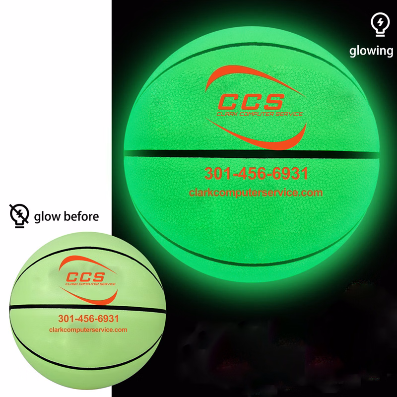 Glowing Basketball