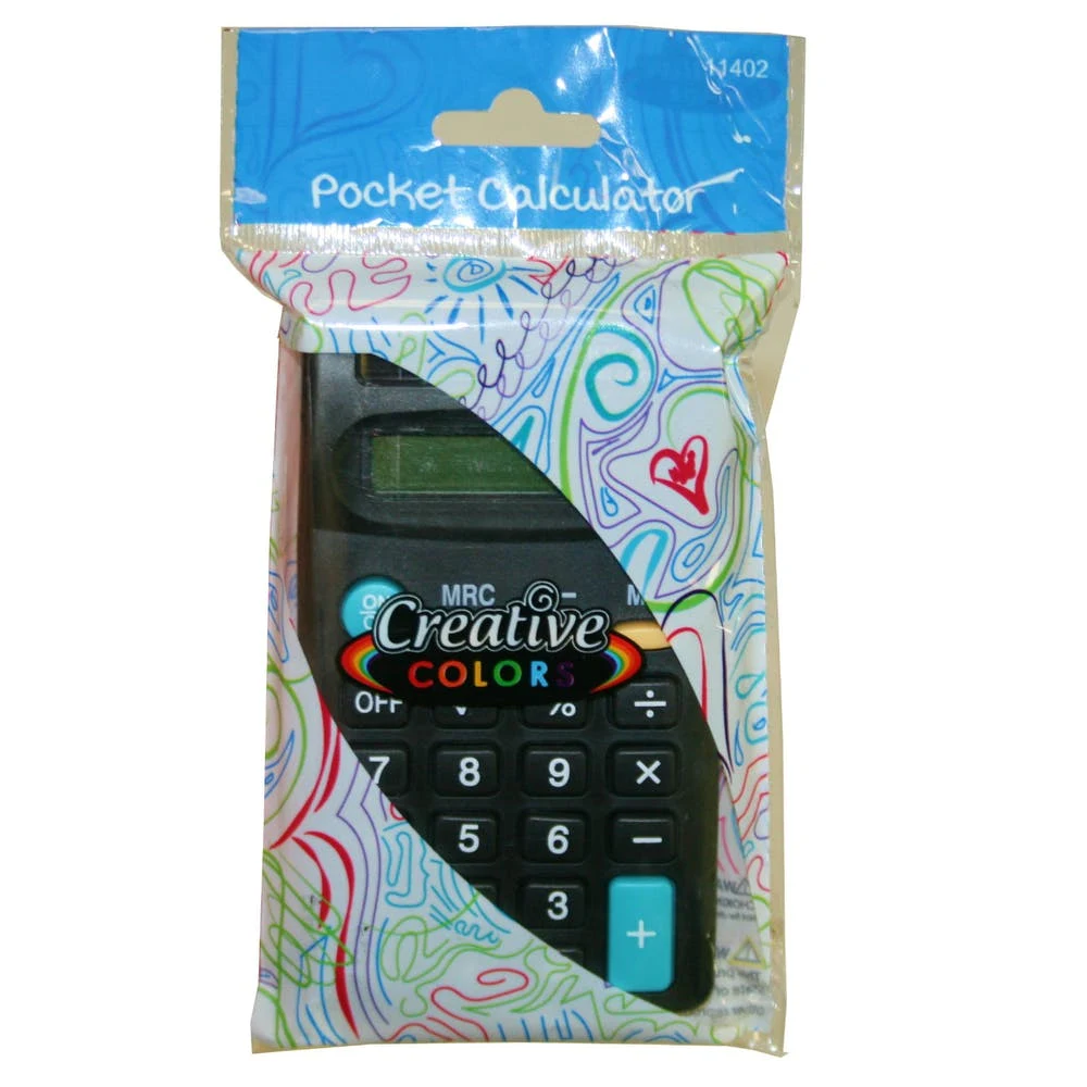 Pocket Calculators - 8 Digit Battery Included 1