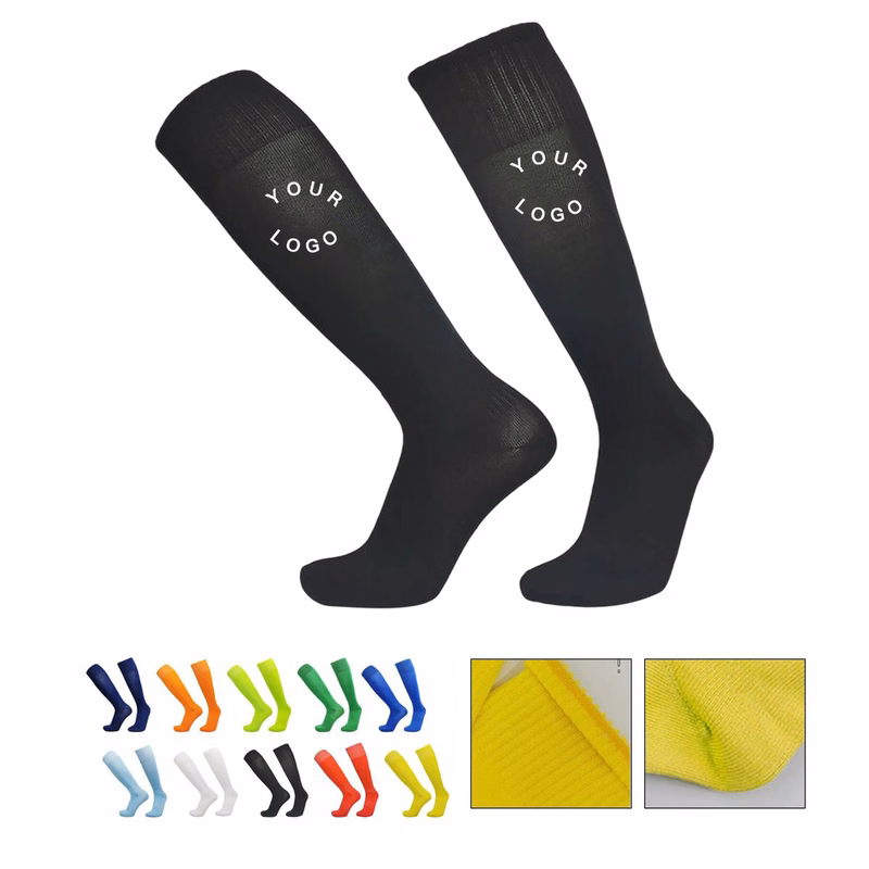 Polyester Cotton Soccer Socks