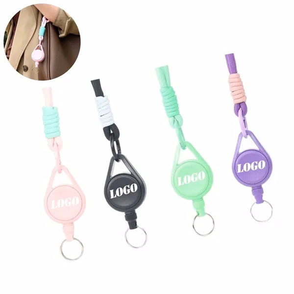 Retractable Anti-Lost Keychain for Events and Everyday Carry