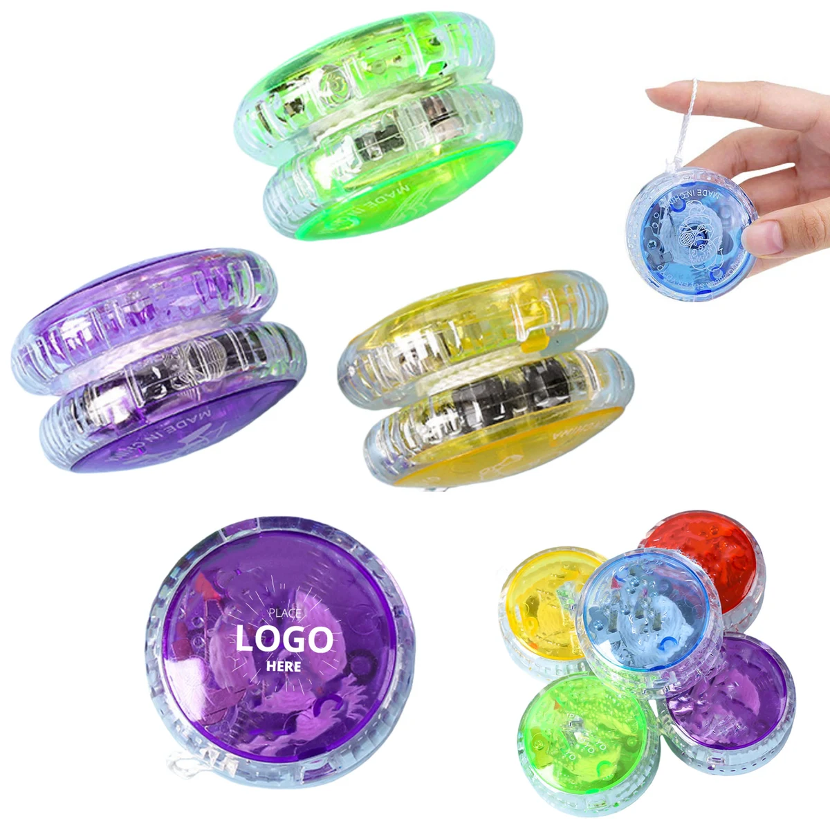 Colorful Led Light up Yo-Yo Ball Party 1