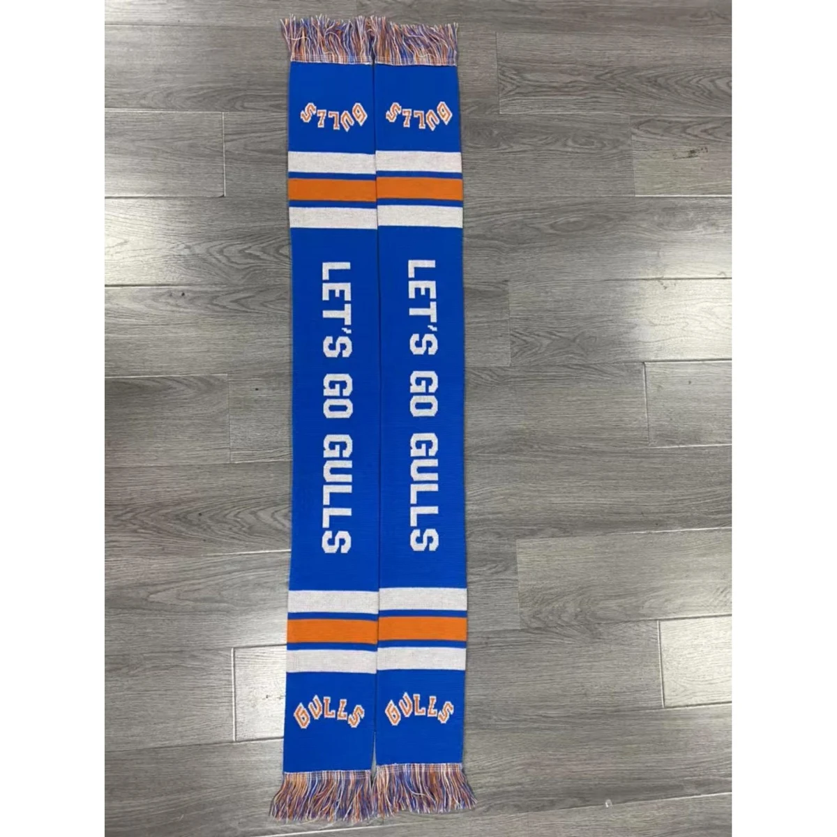 Custom Logo Denmark Silk 100% Acrylic Knitted Woven Scarf 1