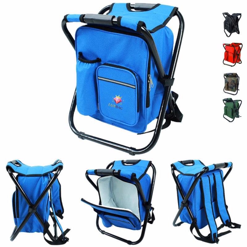 Portable Fishing Chair Backpack Cooler - OCEAN