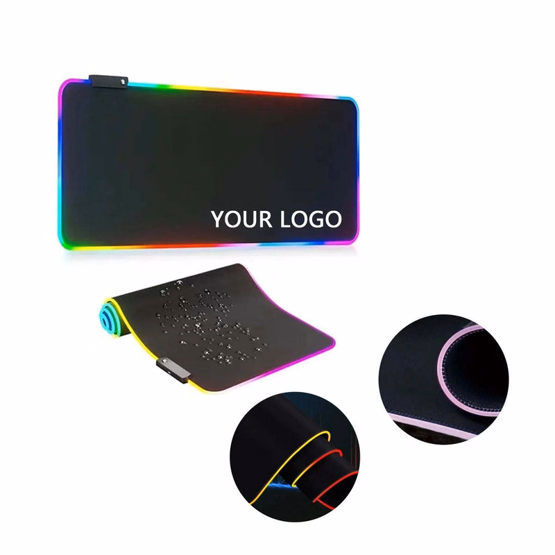 LED Gaming Mouse Pad with Seven Color Modes