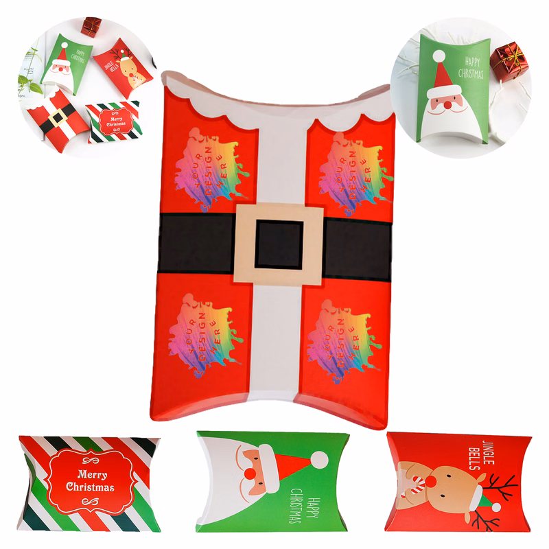 MOQ 100pcs Custom Christmas Carton Box