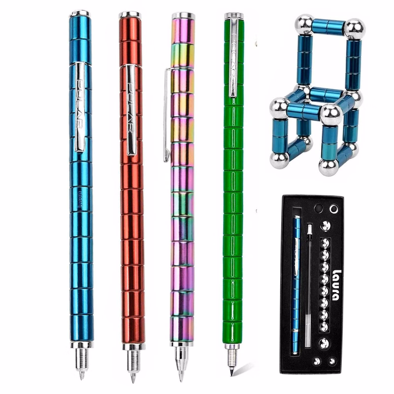 Capacitive decompression magnet pen