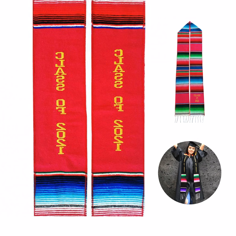Kente Cloth Graduation Stole Sash