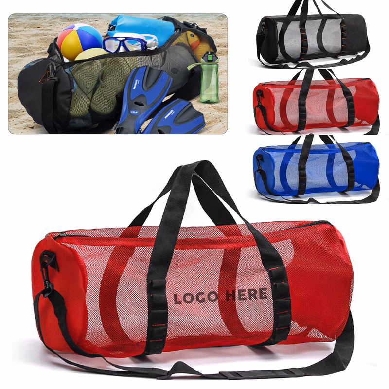 Mesh Gear Duffel Carry Bag