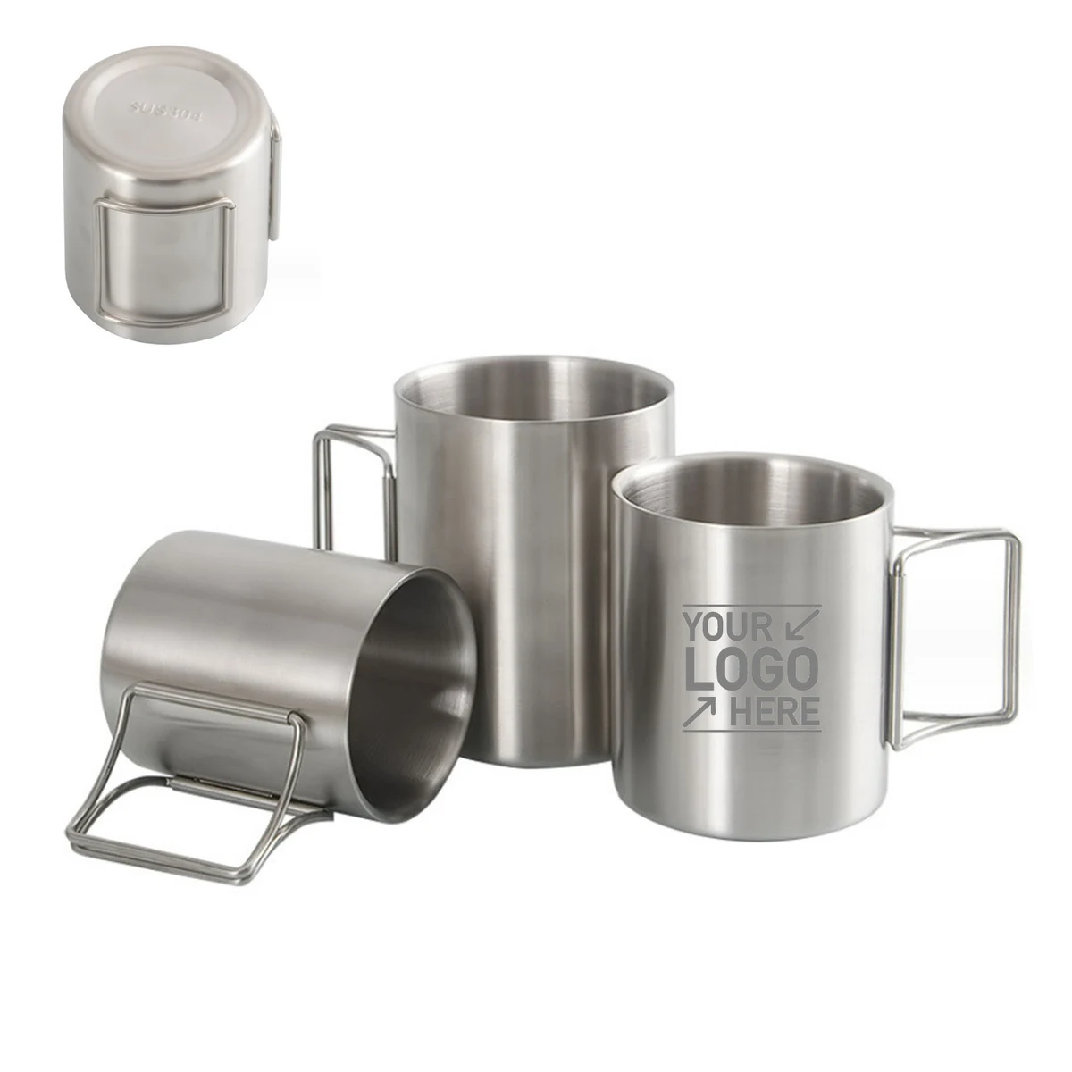 10 Oz Stackable Camping Mug 1