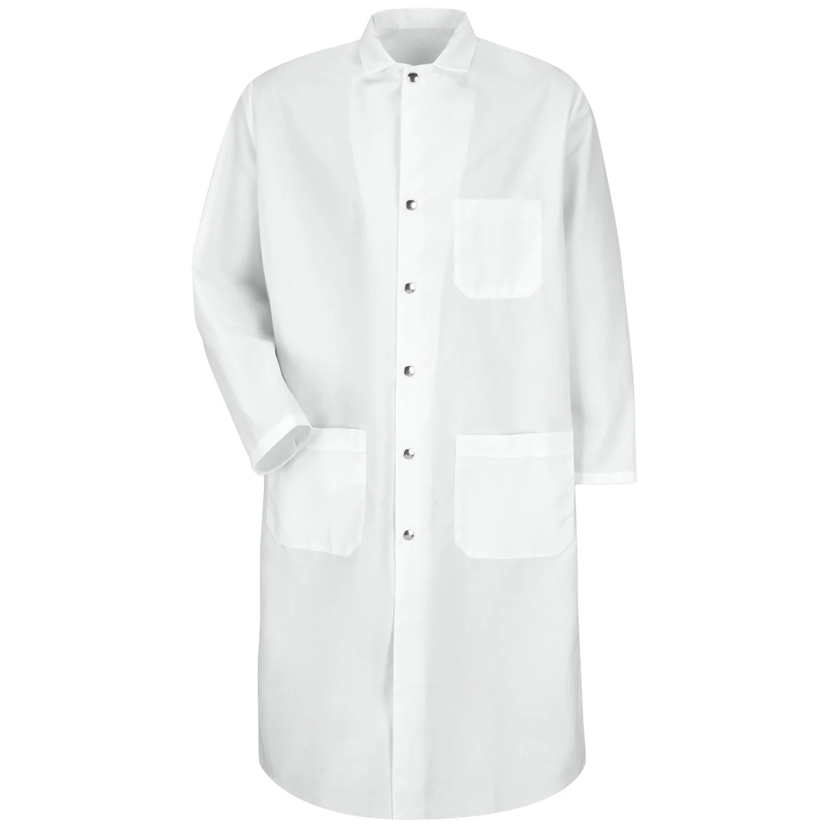 Red Kap® Snap-Front Spun Polyester Butcher Coat 1