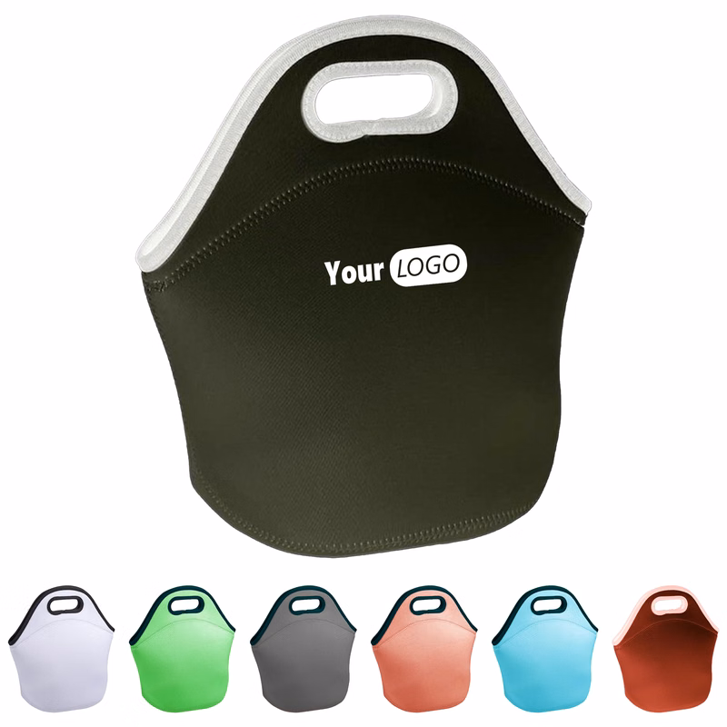 Neoprene Portable Lunch Bag ?C Easy To Carry And Spacious