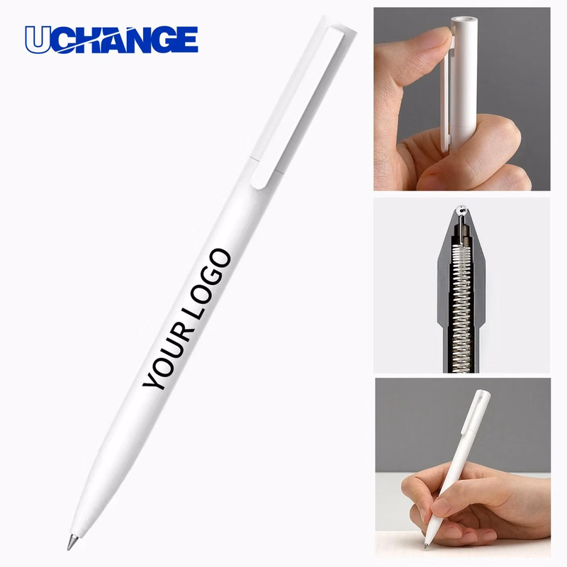 White Click Ballpoint Pen