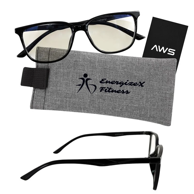 AWS Blue Light Blocking Glasses With Pouch 1