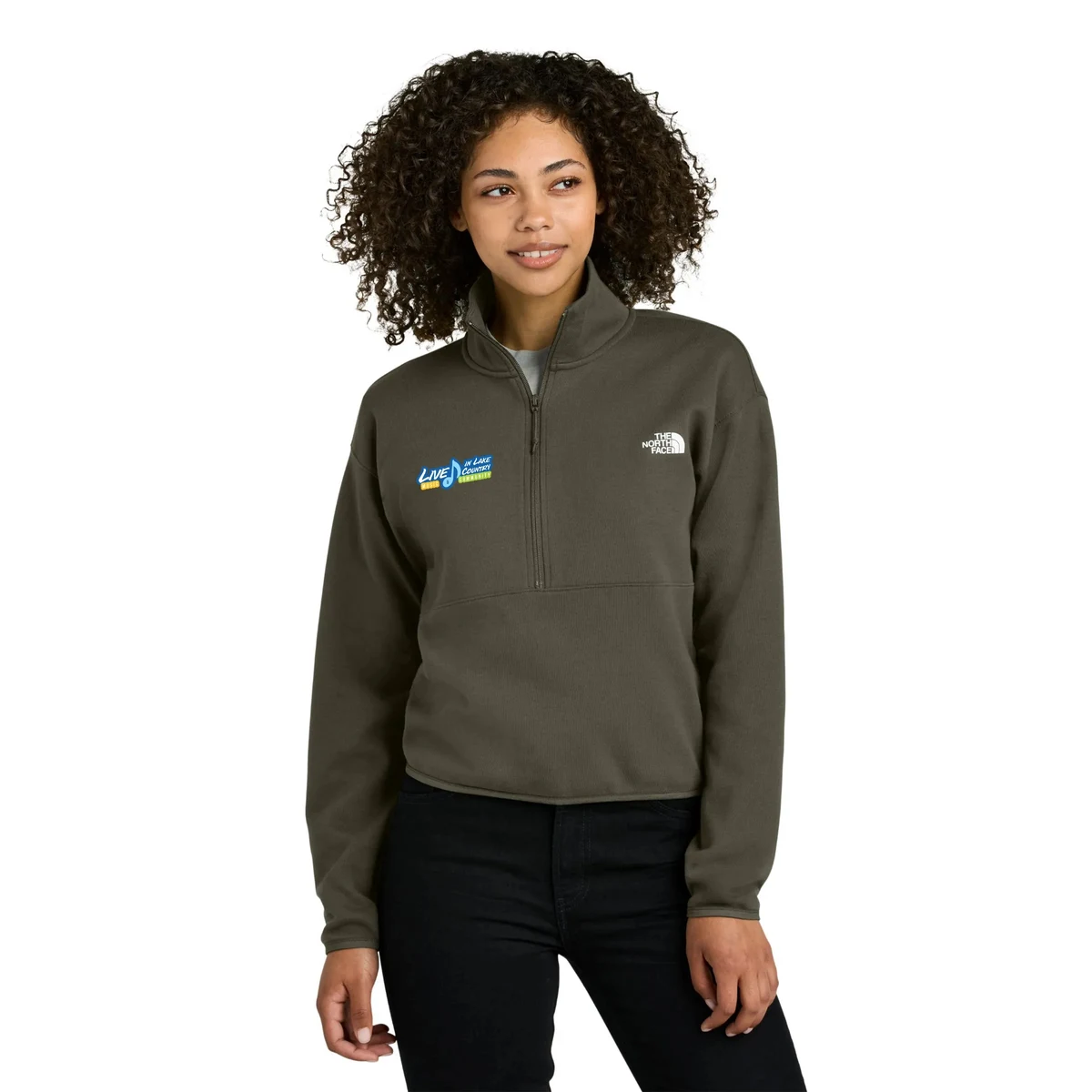 The North Face(R) Women's Double-Knit 1/2-Zip Fleece 1